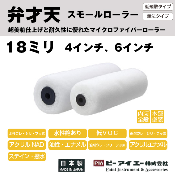 時間指定不可 PIA 金太郎 7インチ 903-BT20-07 ミドルローラー 24本入 ペイントローラー ピーアイエー 毛丈20mm DIY・工具